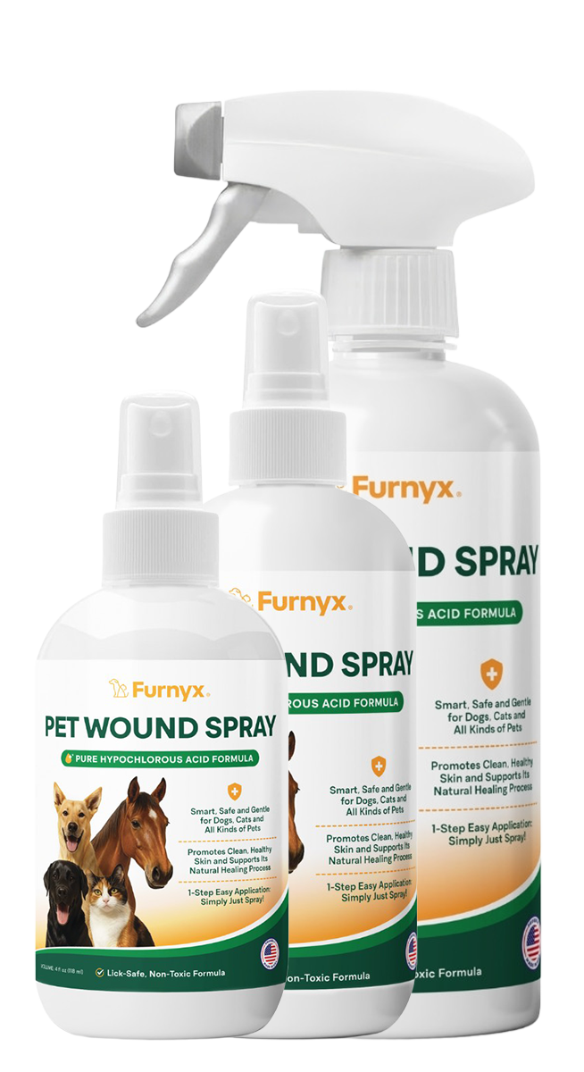 Furnyx Anti-Microbial Pet Wound Care products